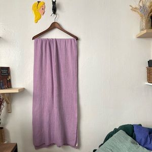 Lavender Purple Cotton Scarf